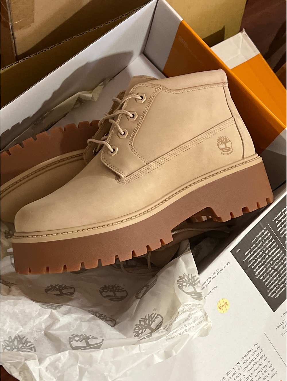timberland mens Stone Street 6-Inch Waterproof Boot